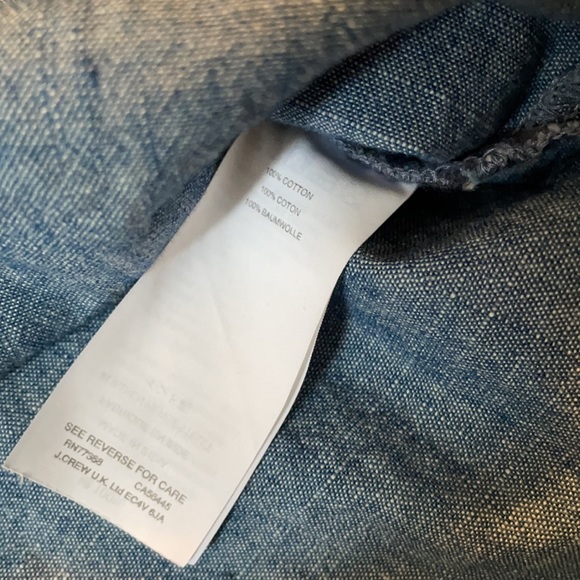 J Crew Chambray Top - Picture 6 of 6